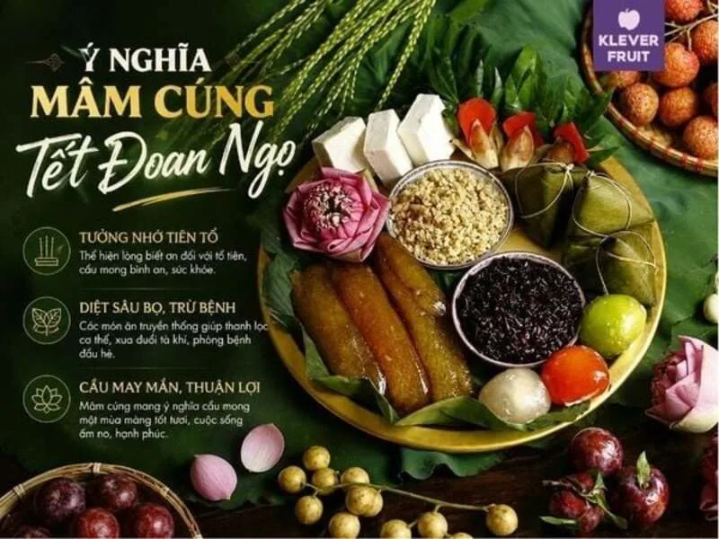 Tết Đoan Ngọ giúp con cháu hiểu hơn về phong tục truyền thống của gia đình