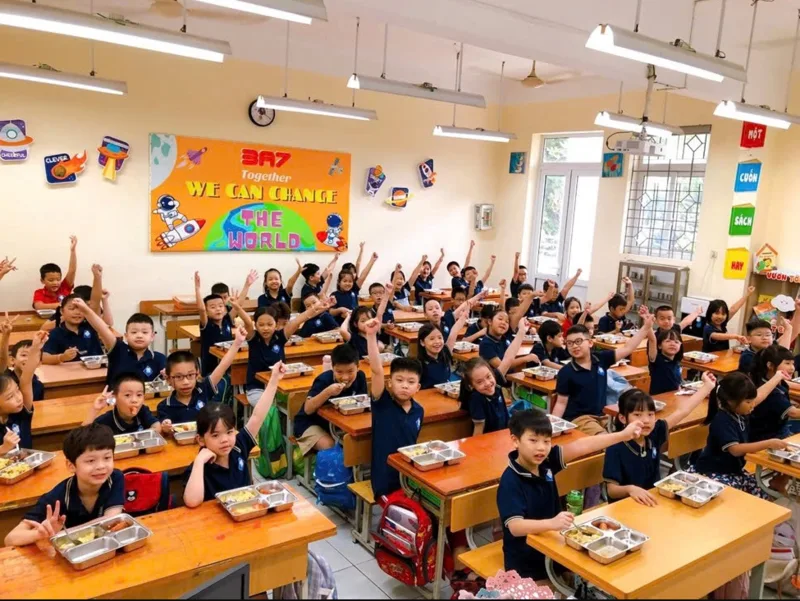 Chính sách hỗ trợ bữa ăn bán trú được triển khai trong năm học 2025-2026