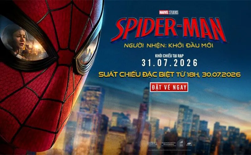 Người Nhện: Khởi Đầu Mới hứa hẹn những pha đu tơ, chiến đấu đô thị và kỹ xảo giàu tốc độ.