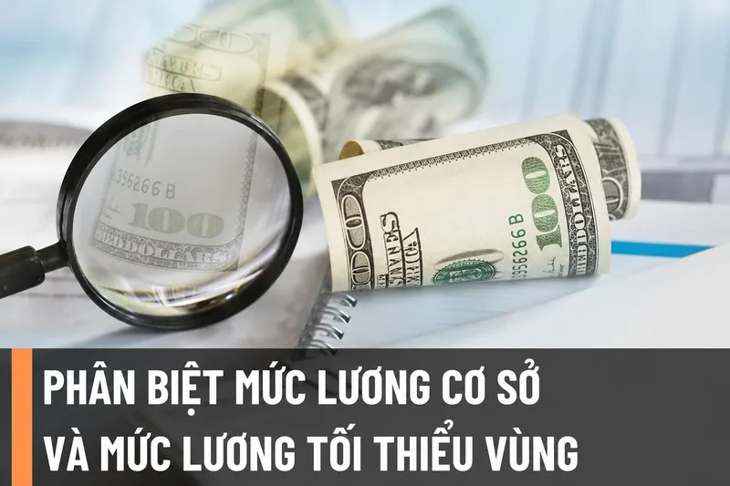 Lương tối thiểu vùng và lương cơ sở áp dụng cho các nhóm đối tượng khác nhau