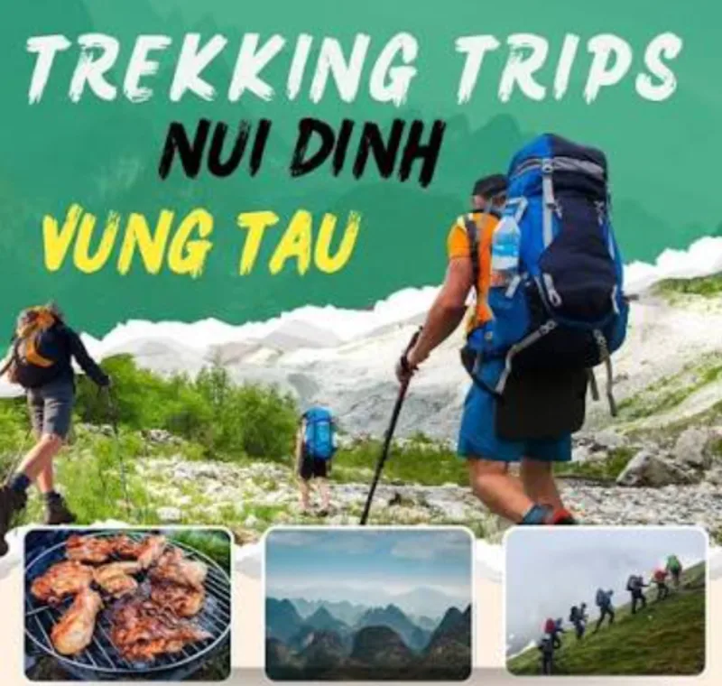 Trekking Núi Dinh hấp dẫn du khách nhờ cảnh quan rừng xanh, suối tự nhiên và những cung đường phù hợp cho chuyến đi cuối tuần
