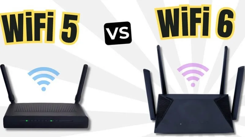 Khác biệt giữa WiFi 5 và WiFi 6 thể hiện rõ hơn khi có nhiều thiết bị truy cập đồng thời